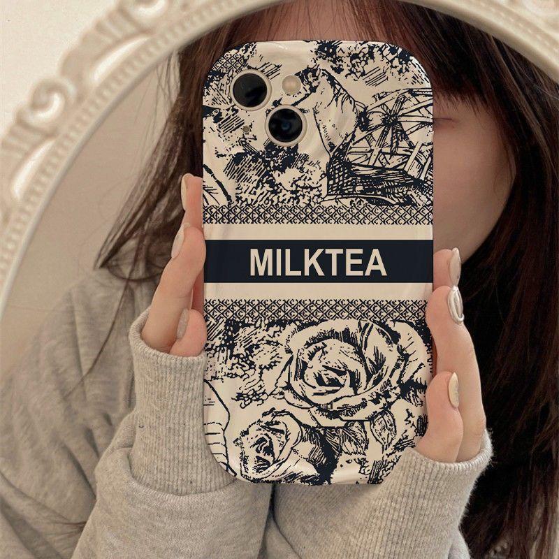 

Bawangchaji Apple iPhone Case for 12/13/14/15 Pro Max, X/XS, XR, 7/8 Plus - Cream Model, All-Inclusive Design. iPhone 13