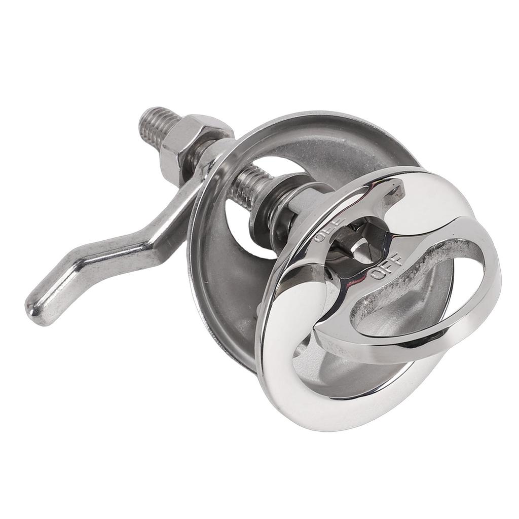Boat Cam Latch Polished Stainless Steel Round Marine Hatch Latch Flush Pull Handle For Boat Marine Hatch Deck