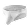 Men Briefs Low Waist U-Convex Wrap Bag Panties Solid Color Ice Silk Smooth