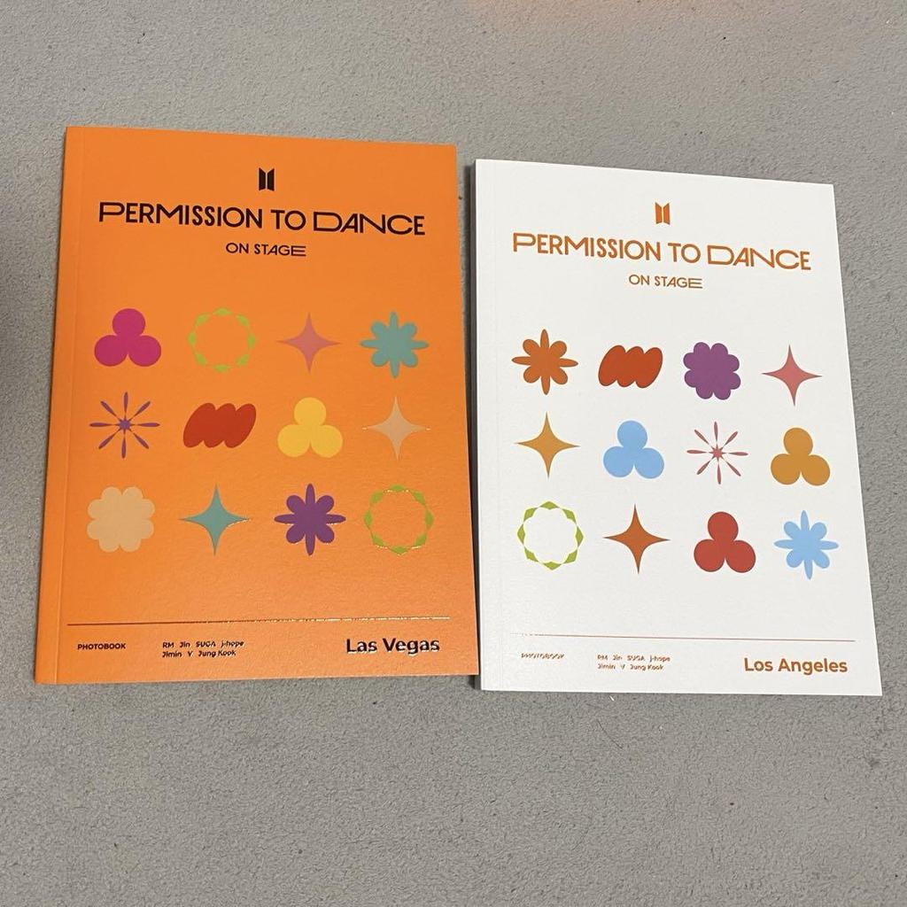[USED] BTS Permission to Dance photobook