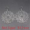Mandala Pattern Drop Earrings Dangle Drop Earrings For Women Jewelry Making Wholesale
