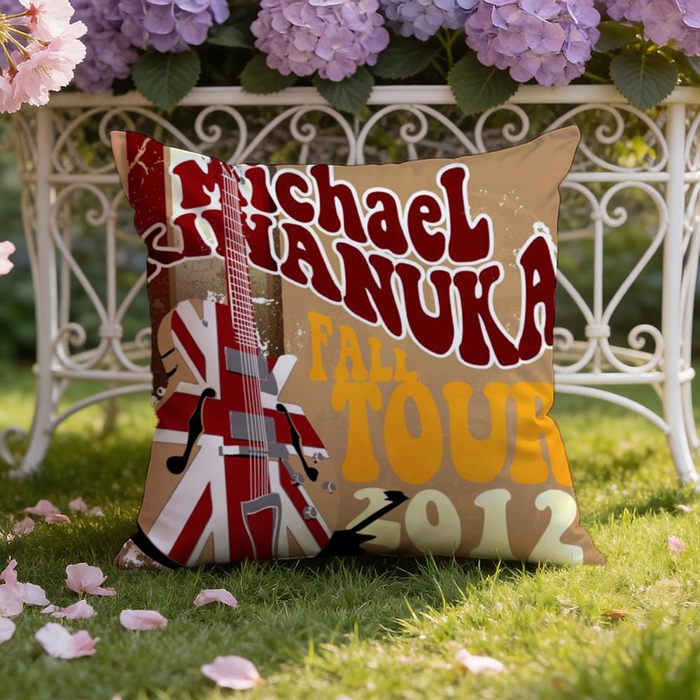 M-Michael K-Kiwanuka Cushion Cover Home & Car Dual-Scene Pillow Cover: Reversible for Premium Comfort 30cmx30cm