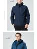 3-in-1 Men's and Women's Waterproof Windproof Mountaineering Jacket Set for Outdoor Winter, Spring, and Autumn.