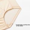 Ordifen Women's Underwear, Lace Natural Waist Mesh Embroidery, Luxurious Seamless Breathable Panties XP4512