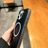 Glitter Magnetic Leather Stand Case for iPhone 17 Pro Max & 16 - Drop-Proof Protective
