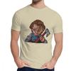 Quality Cotton Chucky Horror Child Movies T Shirt Man Soft Cotton Classic Round Neck