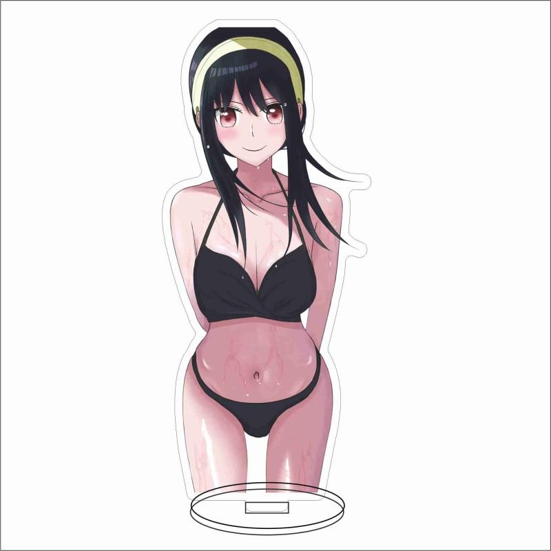 15CM SPY×FAMILY Anime Figure Yor Forger Cosplay Sexy Style Acrylic Stands Model Tabletop Decor Props Standing Sign Fans
