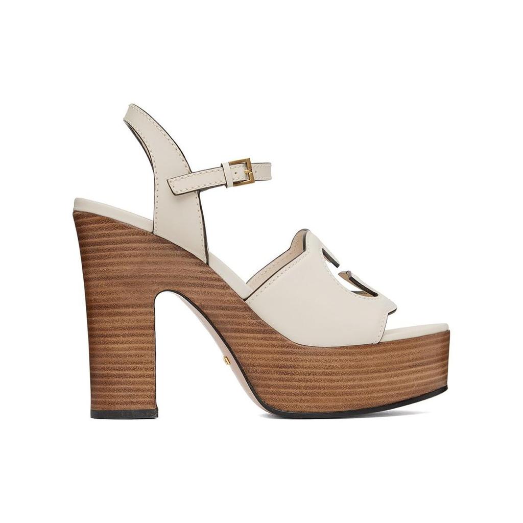 GUCCI Interlocking G 110mm High Sandals 730022 US000 9022
