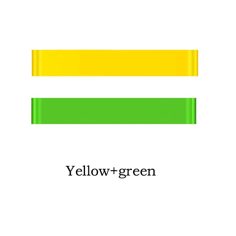 Yoga Sport Exercício Elástico Fitness Faixas Ideais para Casa 5 Níveis Diferentes Faixas de Resistência Pilates Crossfit Equipamento de Treino