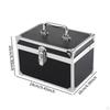Extra Large Makeup Carrying Case Compartment Multifunction Security Pedicure Tool Box for Women Nail