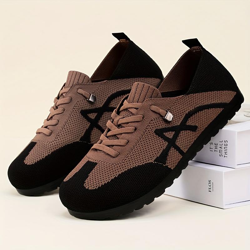 Sneakers Basse da Donna - Slip-On Traspiranti con Suola in PVC Antiscivolo, Morbide Ammortizzate Comode Casual, Primavera