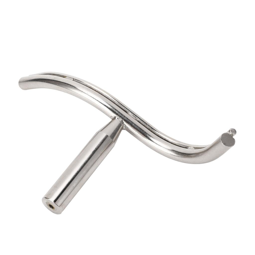 S Curved Lathe Tool Rest 1 Inch Post Alloy Steel Woodworking Bowl Turning Tool Holder