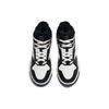 Anta Flame Abrasion Resistant High top Skateboard Shoes Women's Black White Purple 122248990R-4