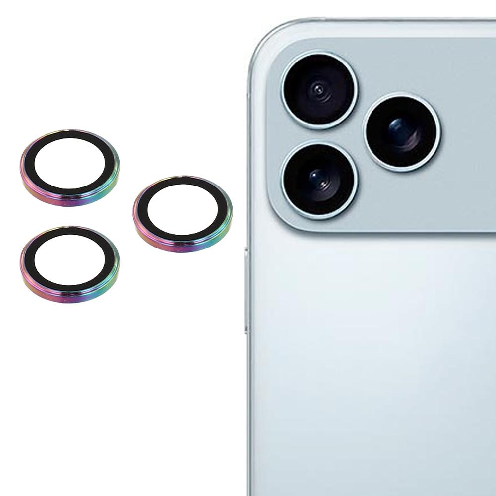 

For iPhone 17 Pro/17 Pro Max Camera Lens Protector Electroplating Ultra HD Tempered Glass Lens Film Multi-Color