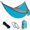 Outdoor Parachute Nylon Hammock With Mosquito Net Single Double Person Camping Swing Tree Hanging Bed