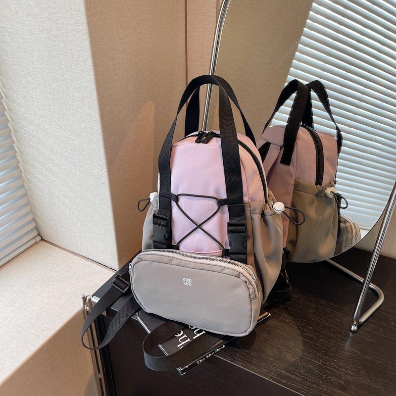 Niche breast bag daily leisure outdoor bag women's summer new large-capacity versatile backpack