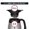 Thermos Stainless Pot 2L Stainless Black TTB-2000 SBK 2000 ml
