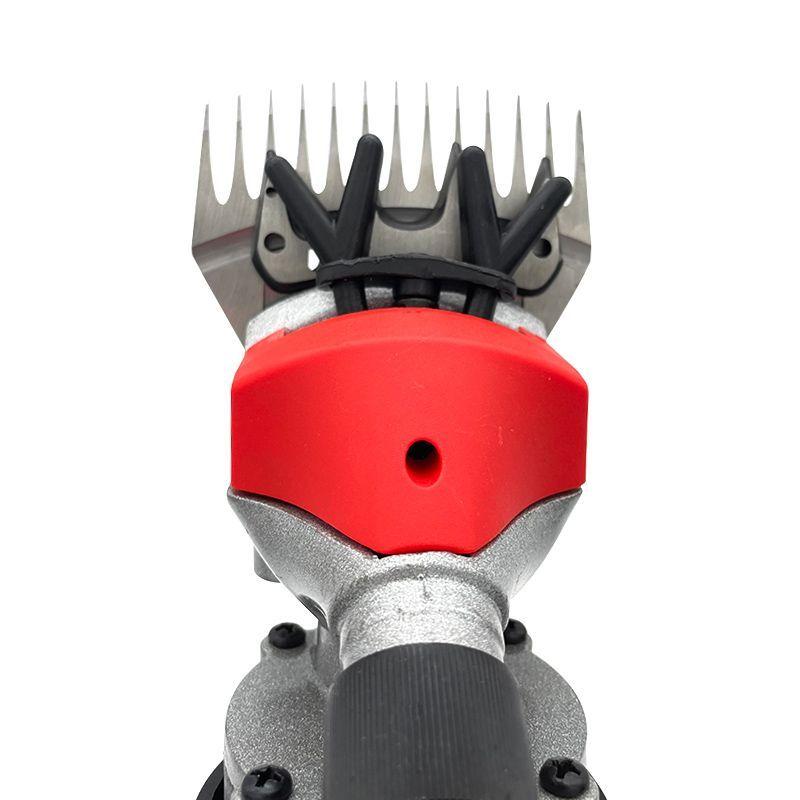 Professional electric sheep clipper with speed control, red