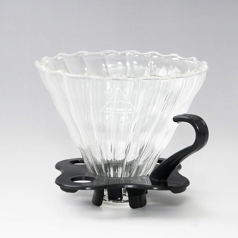 

takara trading shasta shasta glass dripper TWG-C-029 H9.5cm×W11.5cm×D13cm