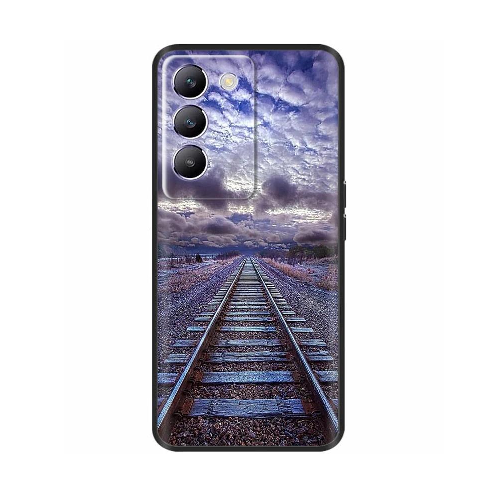 Shockproof Cover For Vivo V40 SE 5G T3 Y200e 5G V40SE Animal Painted Phone Back Cover Soft Silicone Case For Vivo T3 V40 SE Capa