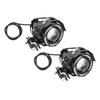 LED Work Lamp Motorcycle LED Spotlight IP68 Waterproof 12-60V High Low Beam Colorful  for Truck for Car
