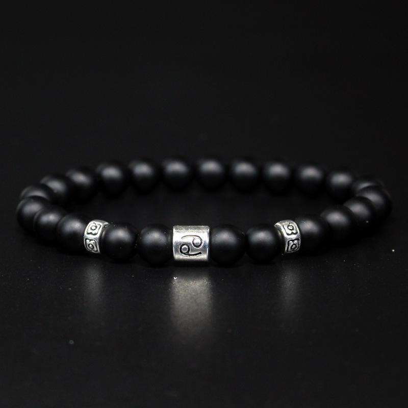 

Unisex Twelve Constellation Beaded Bracelet - European & American Style