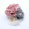 Wrist Corsage,Wedding Bridal Wrist Corsage Bridesmaid Fake Rose Pearl Bracelet