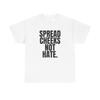 Wangen aufmalen, nicht Hass Lustiges T-Shirt Grafik Unisex Schweres Baumwoll-T-Shirt NEUES GESCHENK