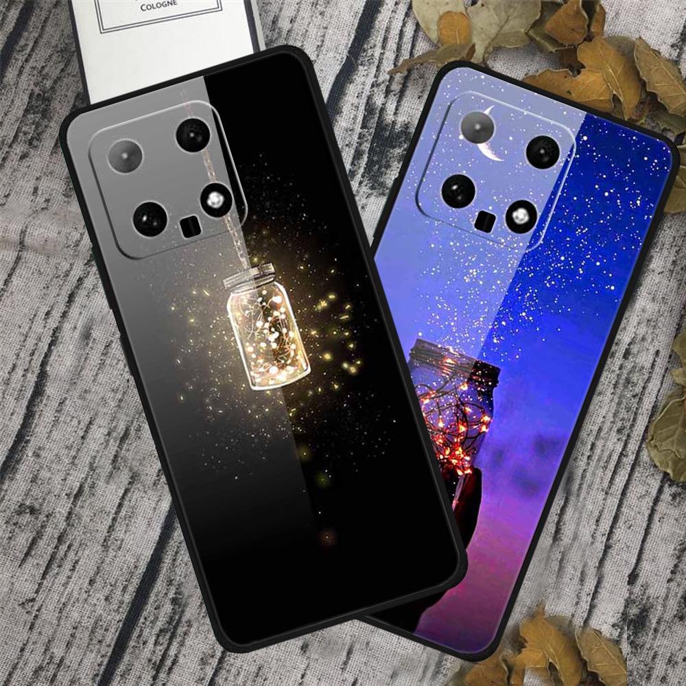 Xiaomi 14 Phone Case: Colorful Butterfly Design, Tempered Glass, Creative Style, Hot Seller