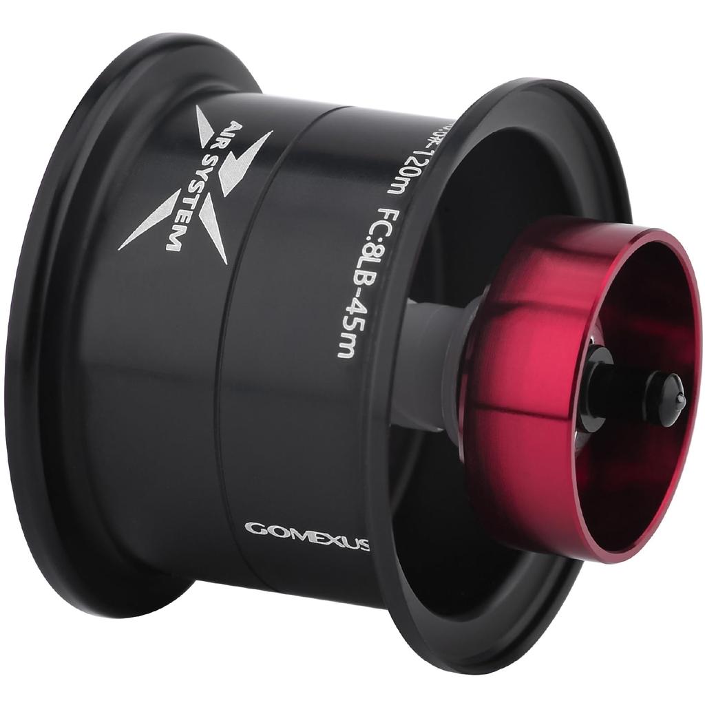 Gomexus Alphas Dedicated Spool, Daiwa Alphas Replacement Spool, Strong Aluminum, 32mm, Ultra Lightweight