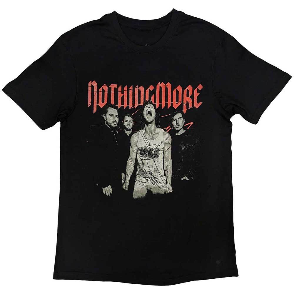 Nothing More Band Photo T-Shirt Black New S