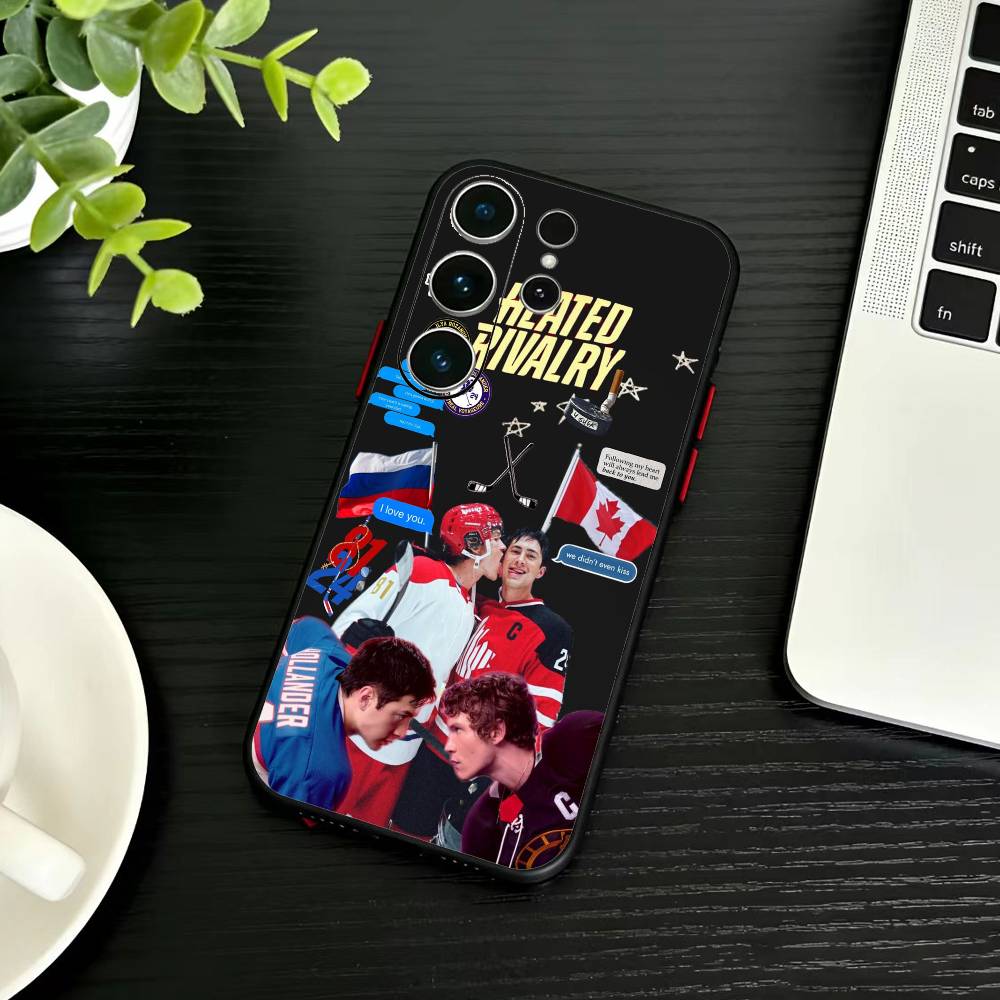 S-Heated-Rivalry Phone Case For Samsung S26,S25,S24,S23,S22,S21,S20,S30,Ultra,Plus,Fe,Note,5G Black Cover