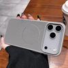 Applicable to Apple 17ProMax mobile phone case, breathable heat dissipation, thin ring magnetic suction iPhone17 ultra-thin anti-drop protective case