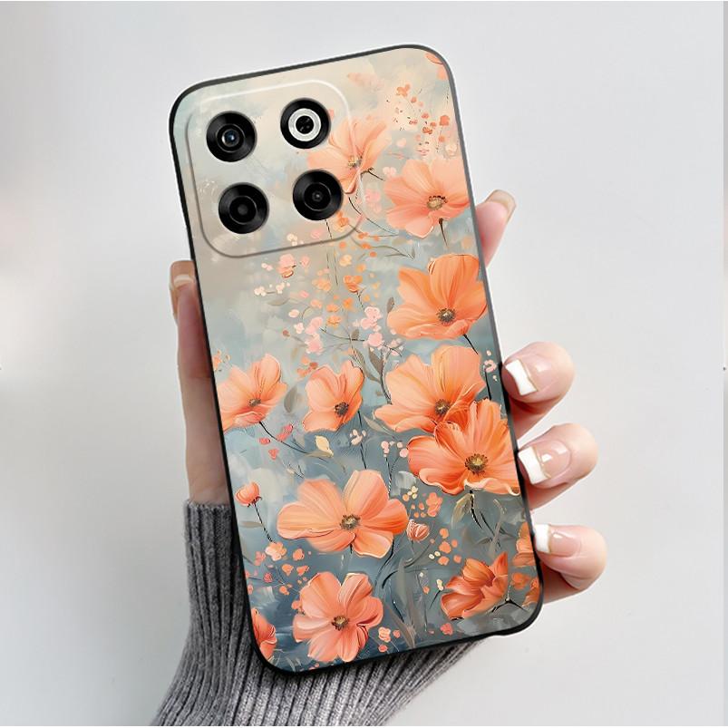 

Чохол для ZTE Blade V70 З принтом Чохол для ZTE Axon 70 М який силіконовий Чорний корпус для ZTE Nubia V70 Funda Милий Чохол з квітковим мультфільмом ZTE Nubia V70