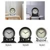 Stand Non Ticking Easy to Read Decorative Mantel Room Fireplace Office Bathroom Ornament
