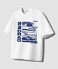 NP STUDIO [2Pack] P01 Drag Logo Oversized T-Shirt 3 Colors