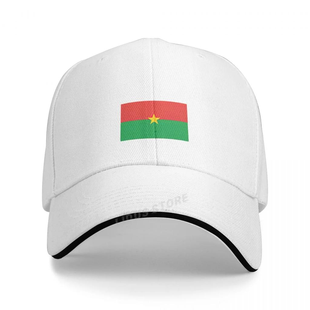 Modische Baseballkappen mit Flaggenmotiv aus Burkina Faso, Unisex, verstellbar, für Sommer, Outdoor und Sport.