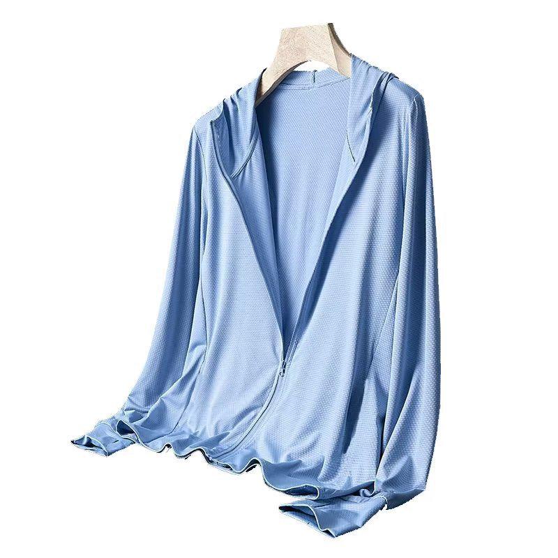 Men's Summer Quick-Dry Hooded Jacket: Trendy, UV Protection, Lightweight, Outdoor & Fishing Clothing