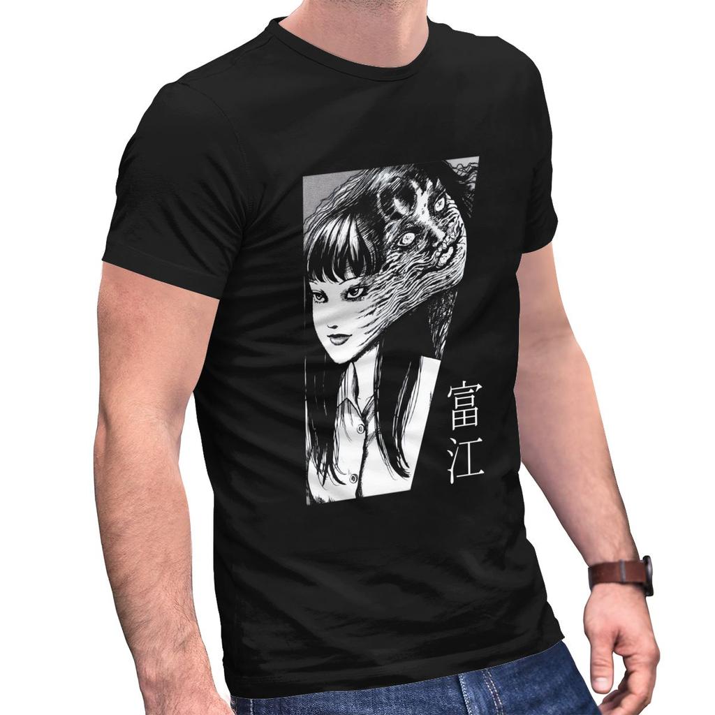Buy Tomie Junji Ito Uzumaki T Shirt Men 100 Cotton Tshirt Stylish Streetwear T Shirt Short Sleeved Harajuku Horror Manga Anime Tee At Affordable Prices Free Shipping Real Reviews With Photos Joom