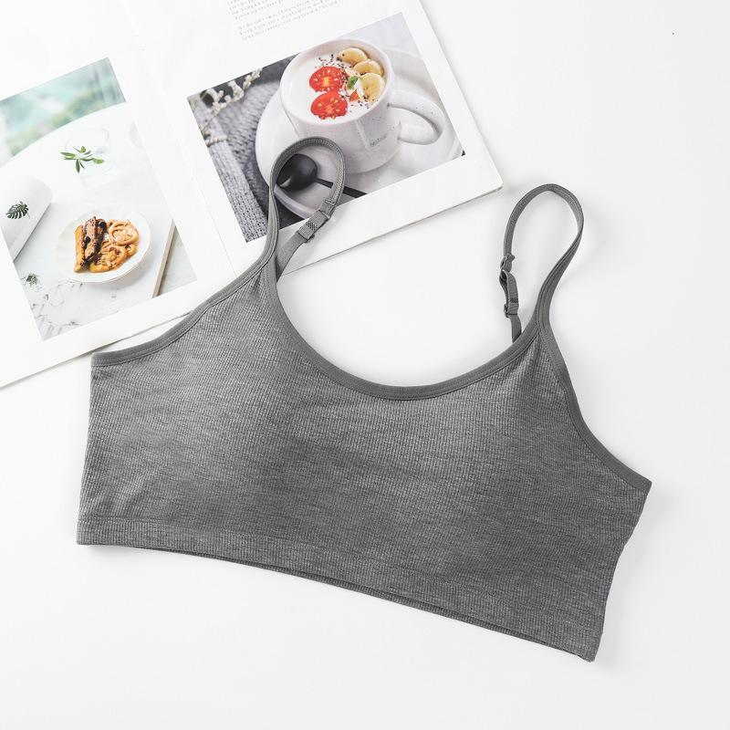 Women'S Basic Sports Bra Scoop Neck Wireless No Padding Bralette Ultra Comfortable Soft Smoothing Seamless Sexy Backless Tank Top Lingerie
