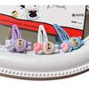 Labubu Candy Color BB Clip: Sweet Cartoon Side Bangs Hair Clip for Girls - Gentle On Hair.