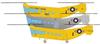 LF Model Piasecki Rescue Plastic Model Kit LFMPE4408 1/144 HRP-1 2-Kit