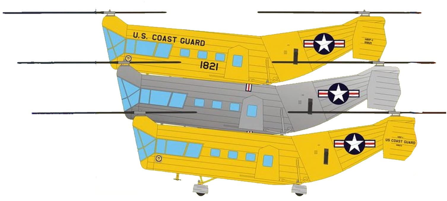 LF Model Piasecki Rescue Plastic Model Kit LFMPE4408 1/144 HRP-1 2-Kit