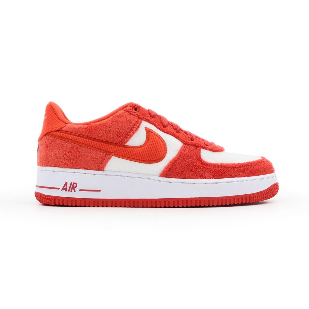 FZ3552-612 Nike GS Air Force 1 Low Valentineas Day Pack Fire Red Light Crimson