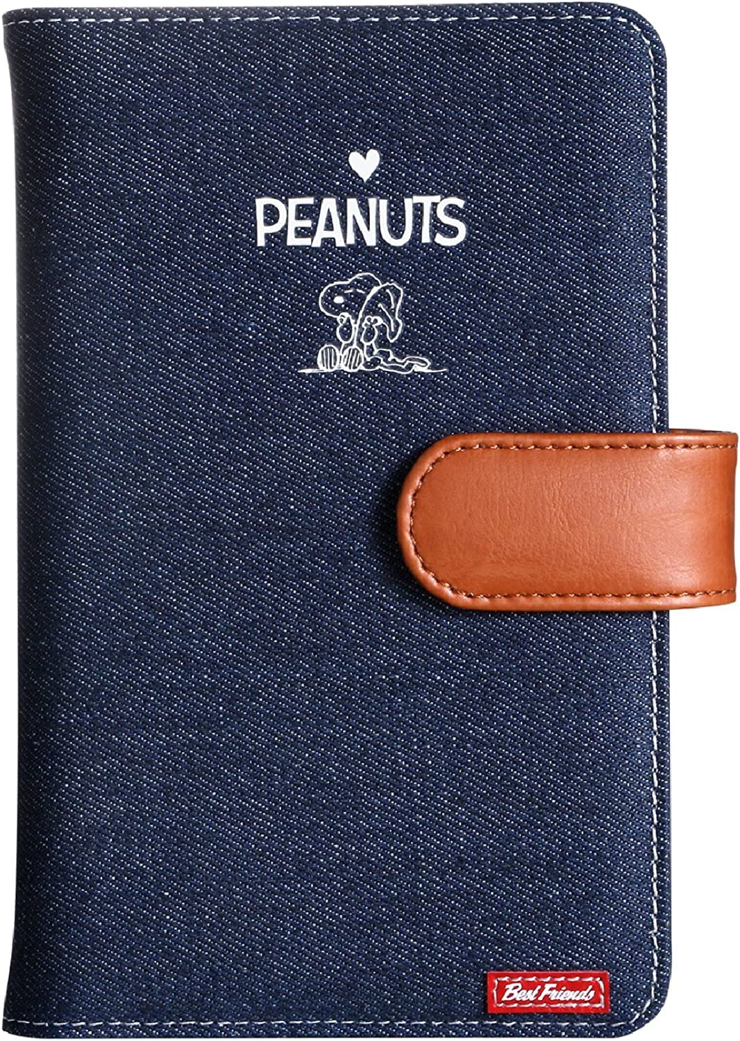 

Passbook case for women and passbook card [SNOOPY] men, holder, case, anti-magnetic (denim) [item]