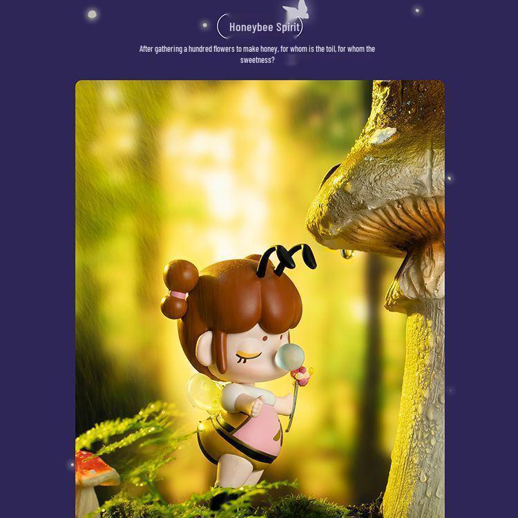 Blind Box: Handmade Forest Girl Figure - Internet Sensation Doll & Toy Ornament