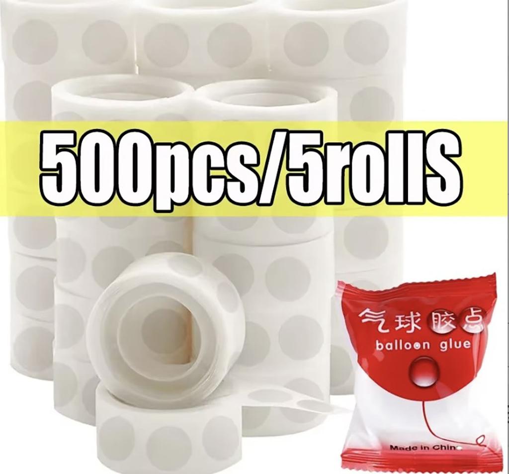 Double Sided Clear Sticky Point Tape Balloon Glue Dot Adhesive Birthday Wedding Party Balloons Glue Sticker Photoes Stand Arch