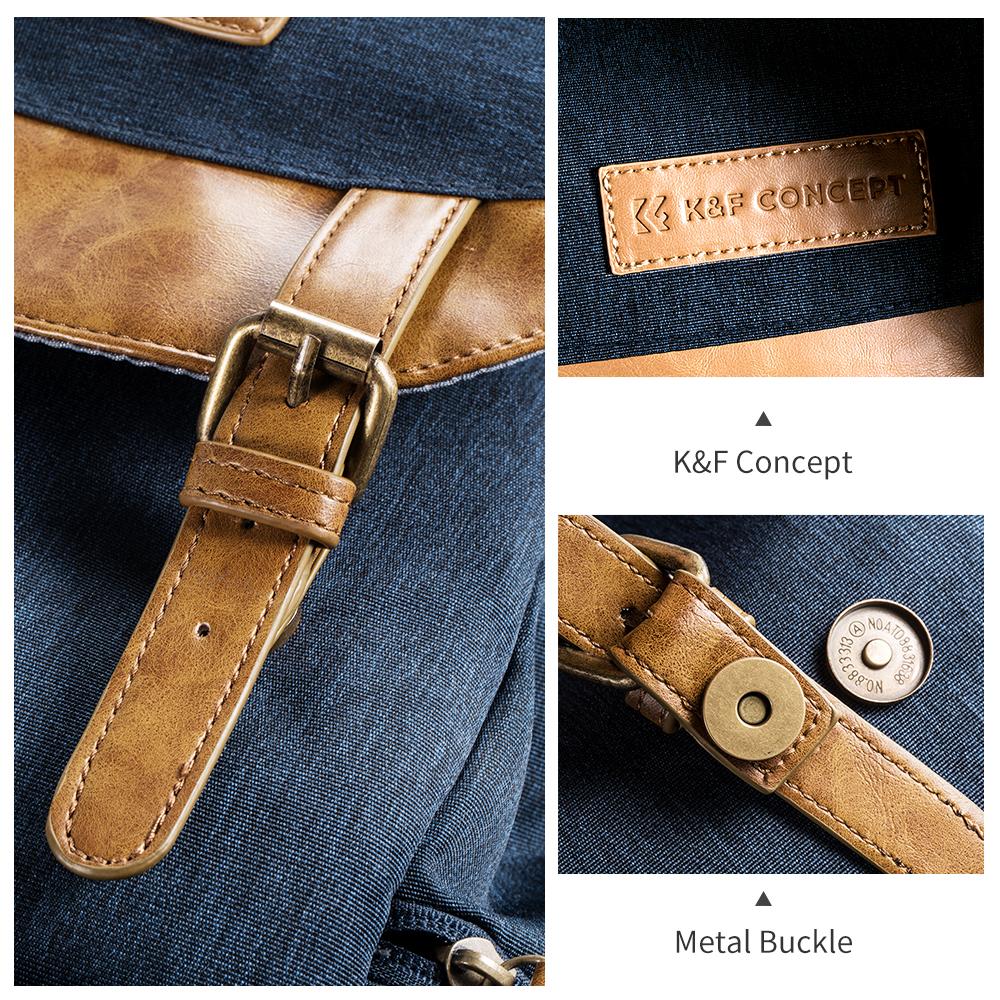 K&F CONCEPT Multi-Functional Camera Backpack Waterproof Camera Bag Large Capacity Camera Case with