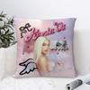 Singer K-Kenia Os Pink Aura Pillow Case Plush Fabric Soft Pillowcase Double Sided Print Sofa Cushion Cover Throw Pillow Cover