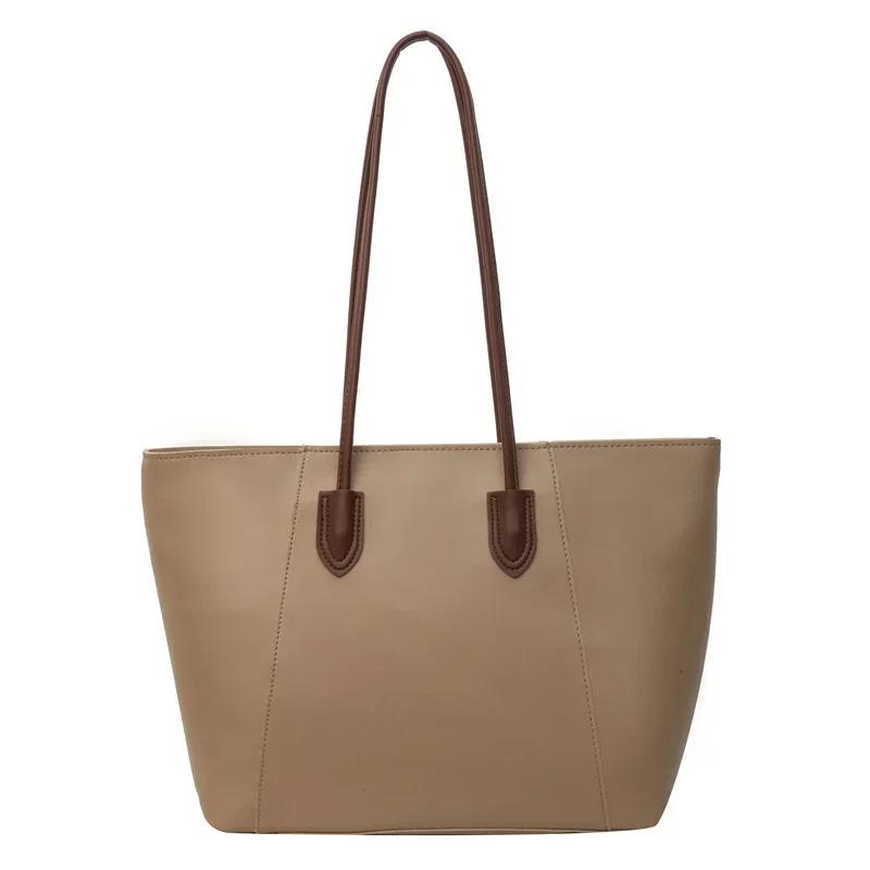 Luxury lightweight zipper sewing bag women's shoulder bag PU high-end fashion   new